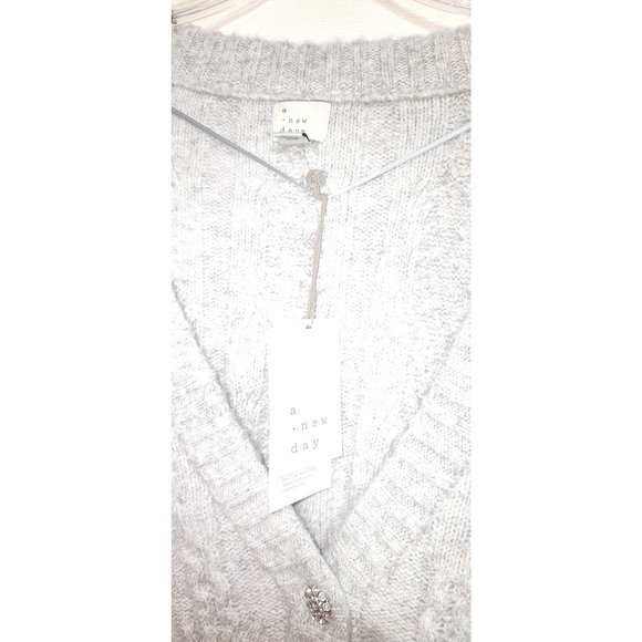 a new day-gray women's sweater size small - Picture 5 of 8